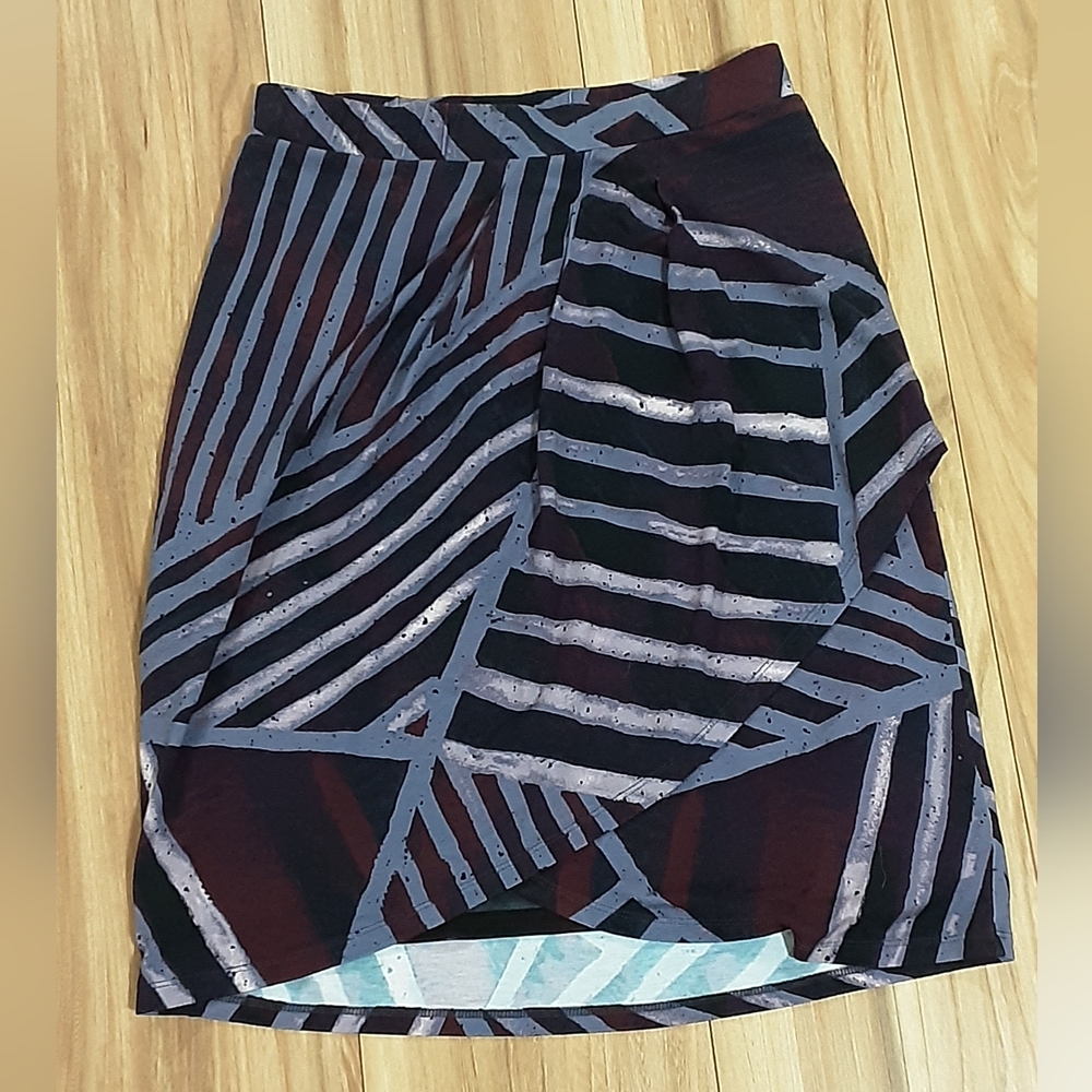 Nic+Zoe Asymmetrical Faux Wrap Pencil Skirt Knee-Length NWT.